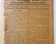 Prieš 130 metų – 1889 m. sausio 31 d. Tilžėje buvo išleistas šešiolikos puslapių Varpo numeris